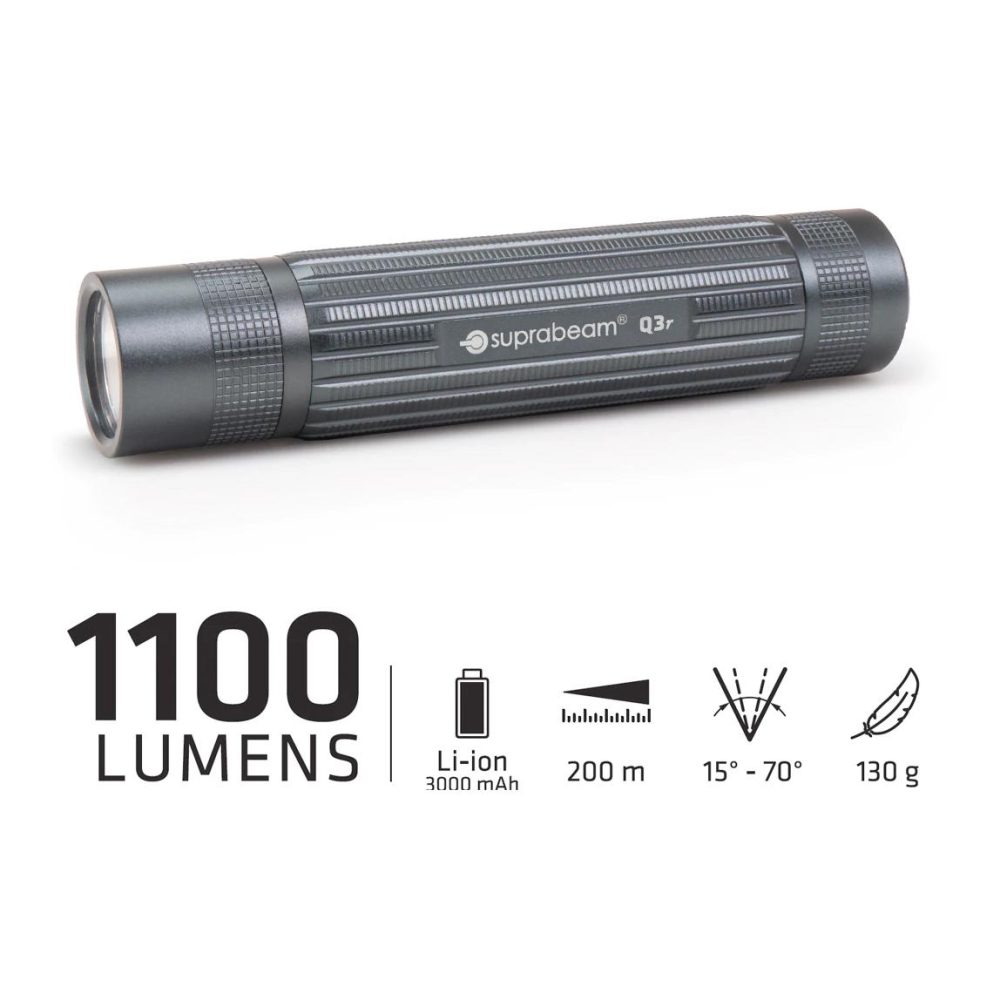 Suprabeam Q3XR Taschenlampe 2000 lm