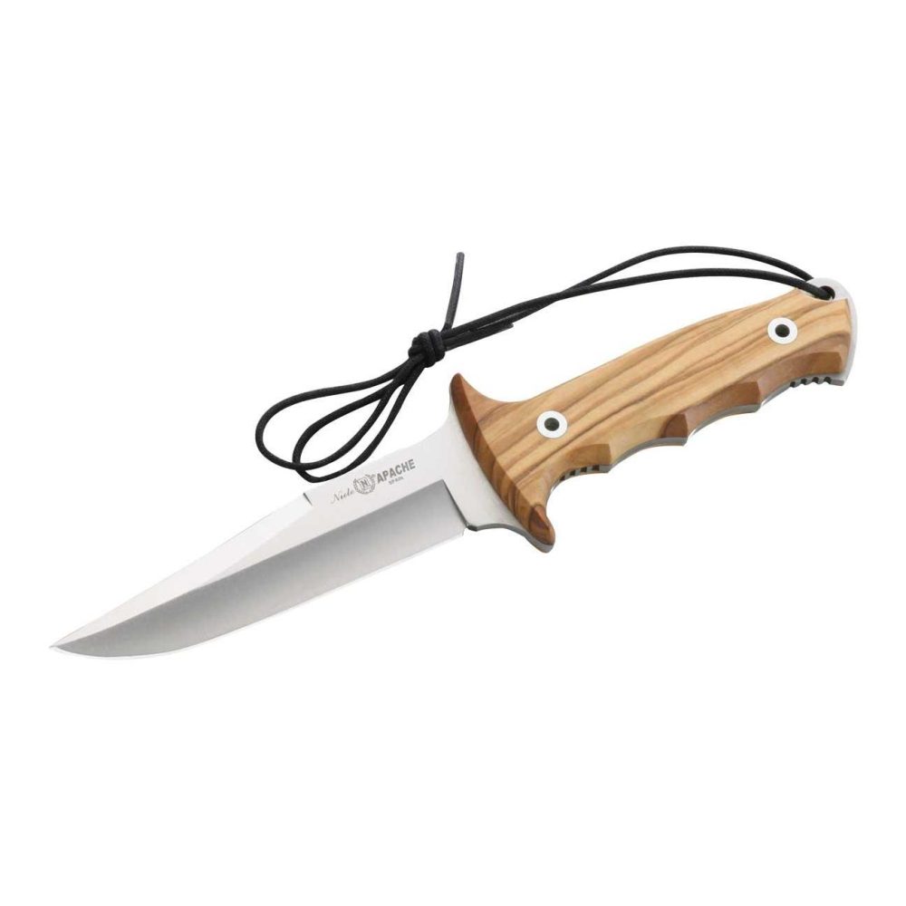 Nieto Bowie-Messer Olivenholz