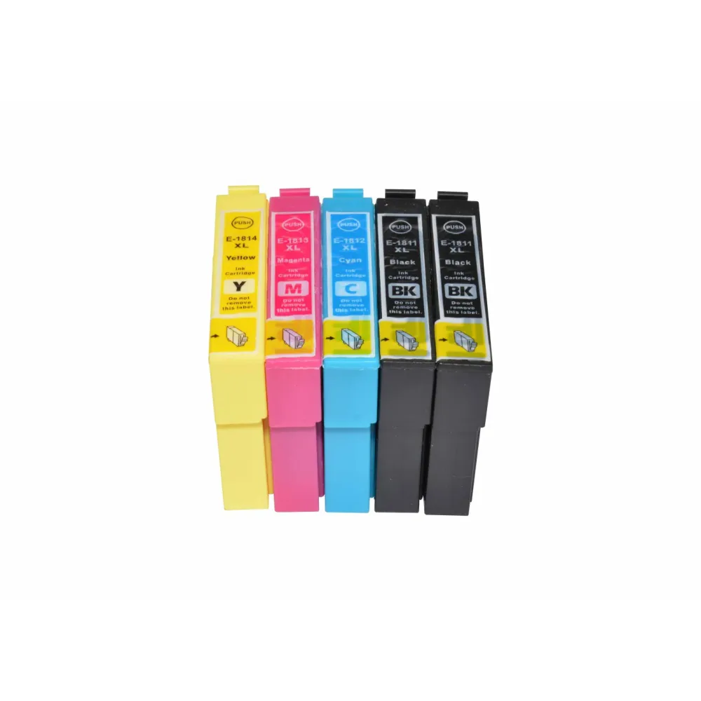 Tintenpatronen Set kompatibel mit Epson C13T1811 -T1814 / 18XL