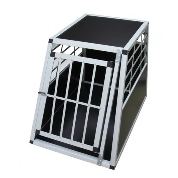 Hundebox Alu M schwarz