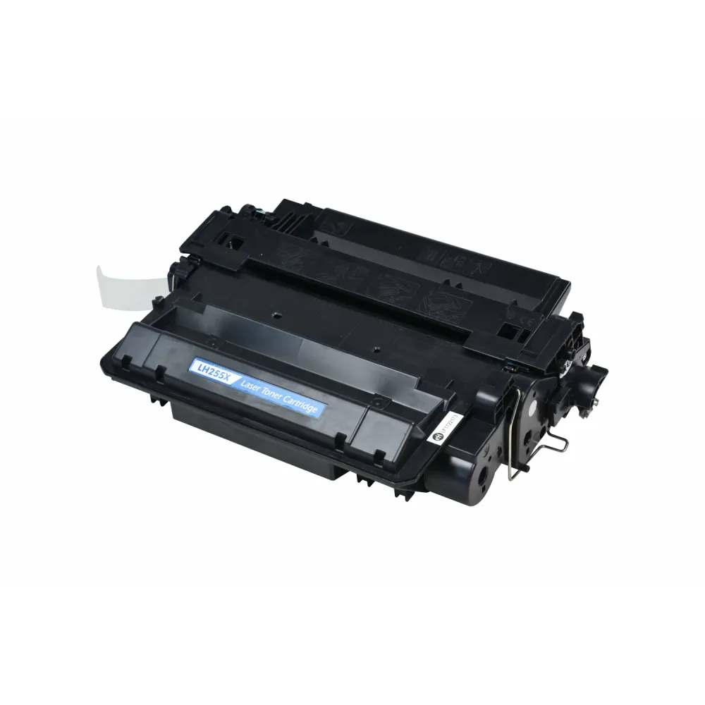 Toner schwarz kompatibel mit HP CE255X