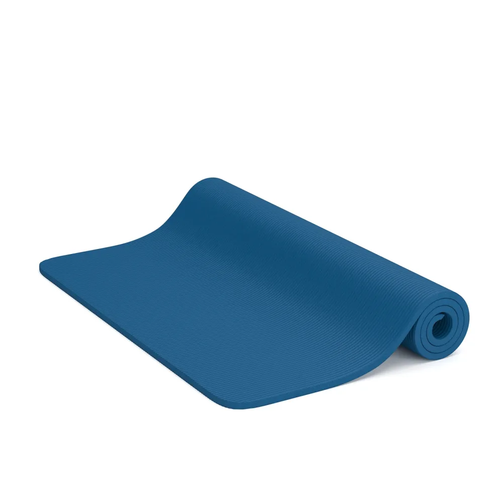 Fitnessmatte blau 190 x 100 x 1.5 cm