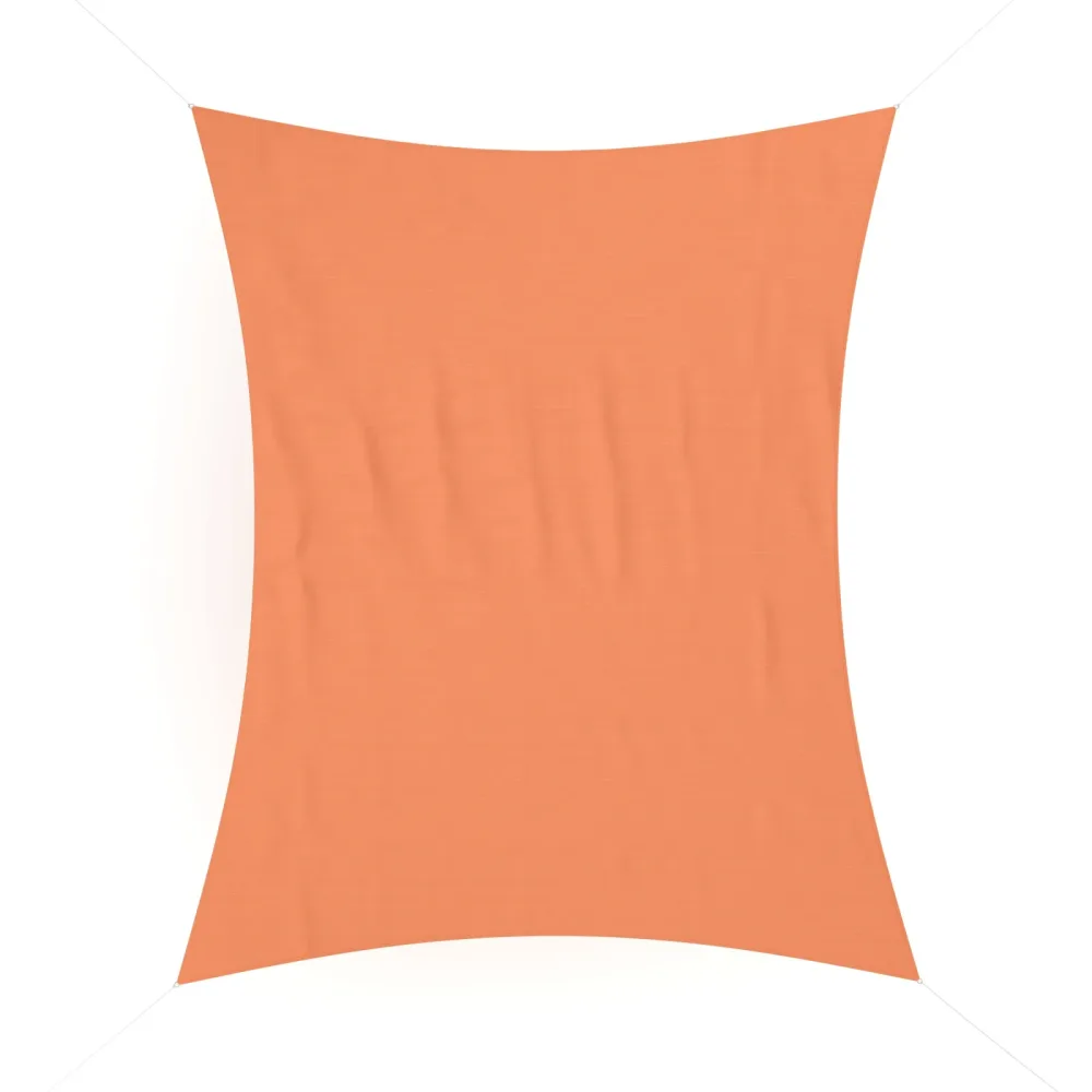 Sonnensegel 4 x 6 m orange