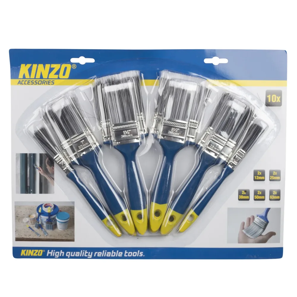 Pinsel Set KINZO 10-teilig