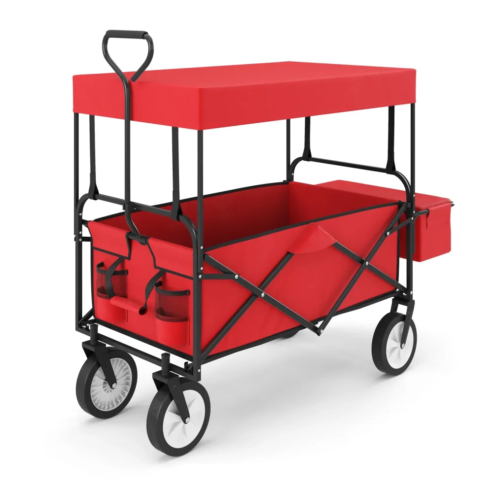 Bollerwagen faltbar mit Dach