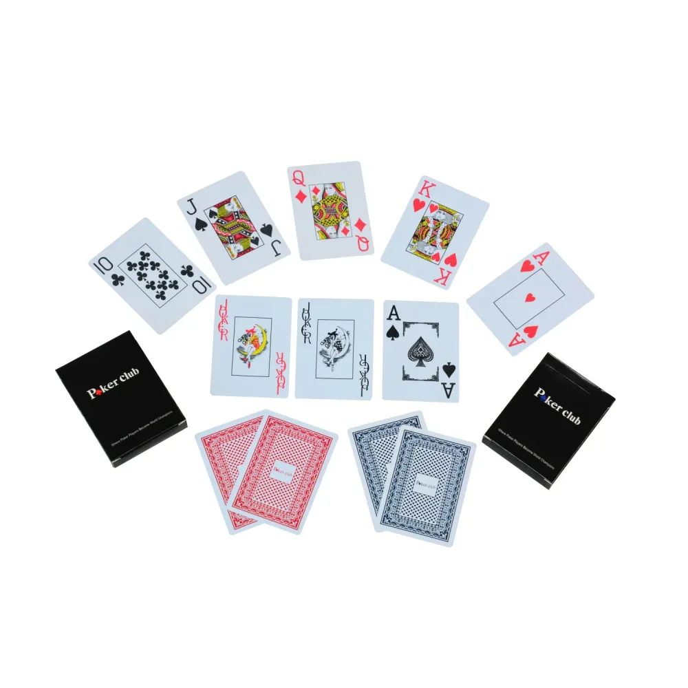 Poker Profi Spielkarten 100% Plastik 2 Deck