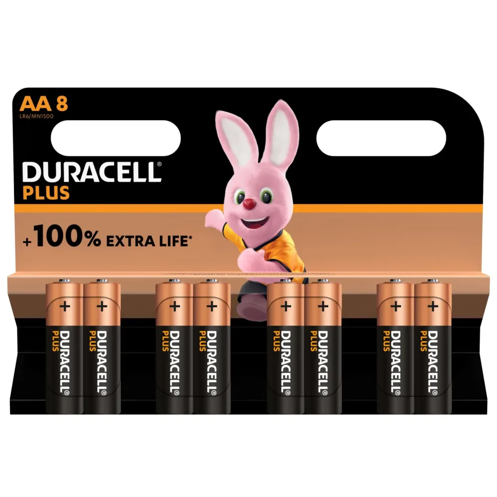Batterie AA DURACELL Plus Power 8 Stk.