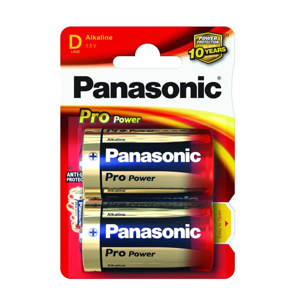 Panasonic Pro Power Batterien D / LR20 2 Stk.