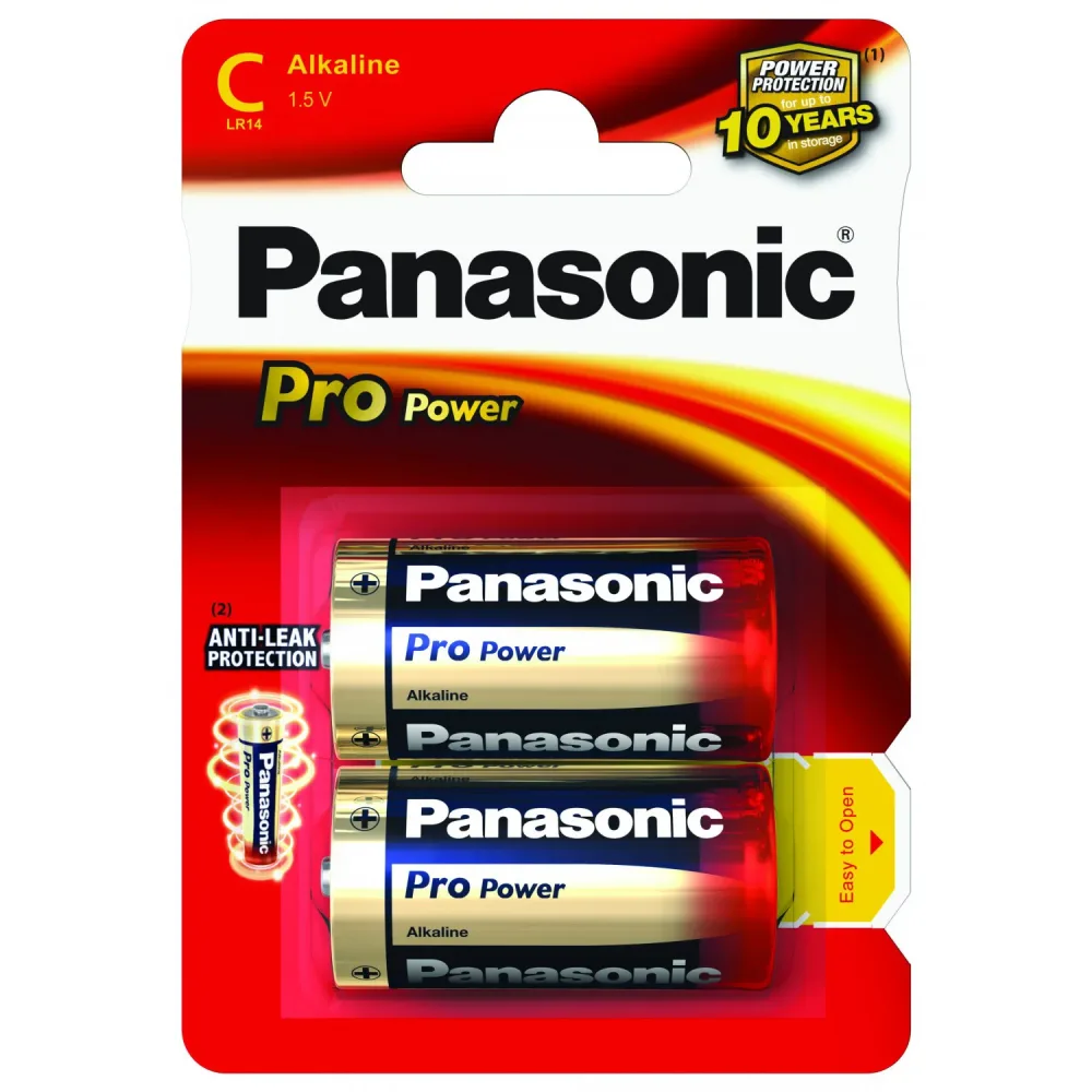Panasonic Pro Power Batterien C / LR14 2 Stk.