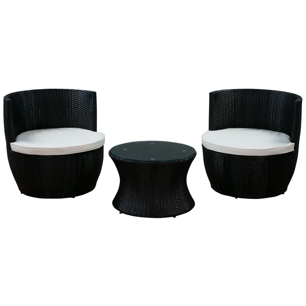 Ersatzkissen Rattangarnitur MANHATTAN beige 2er Set