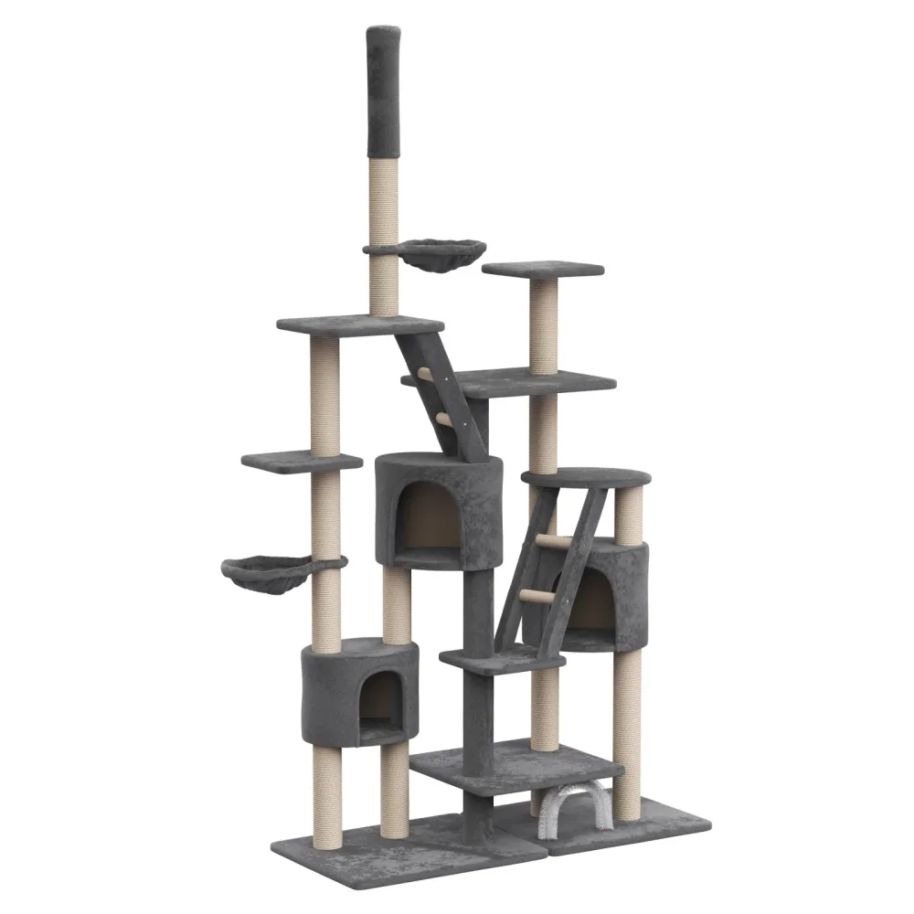 Katzenbaum TARZAN 255 cm grau