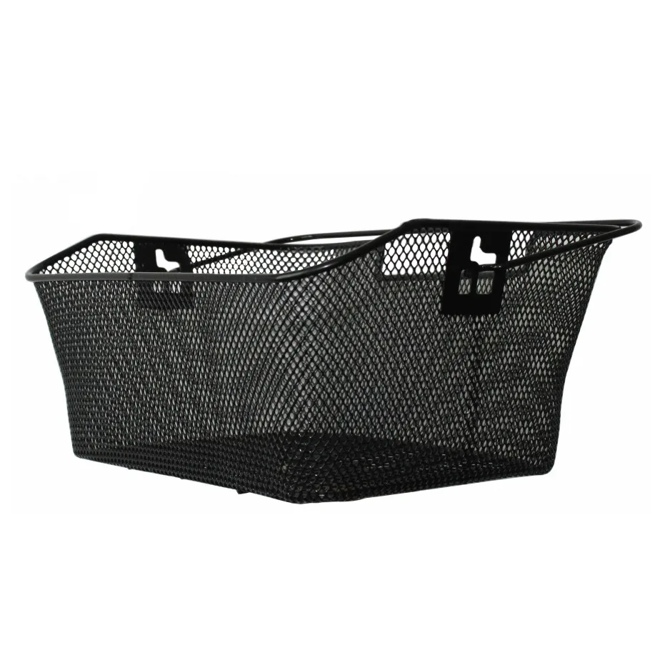 Velokorb hinten mit Tragegriff 30 x 22 cm schwarz