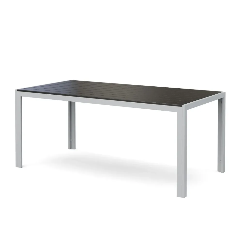 Gartentisch ENZI 180 x 90 cm anthrazit