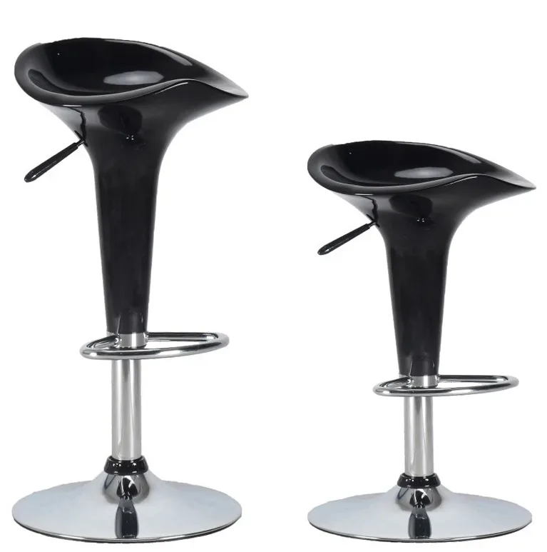 Barhocker STELLA 2er Set schwarz