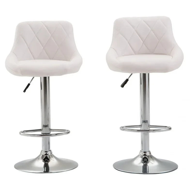 Barhocker JASPER 2er Set weiss