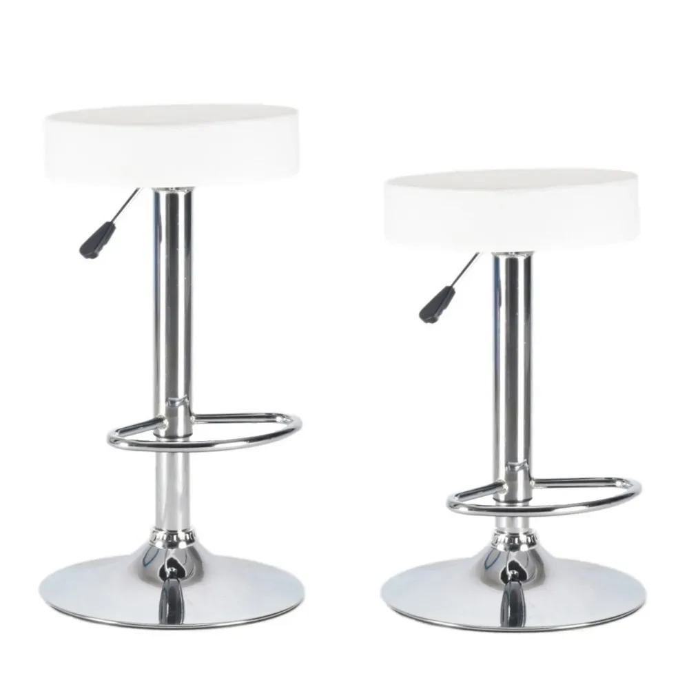 Barhocker BALI 2er Set weiss
