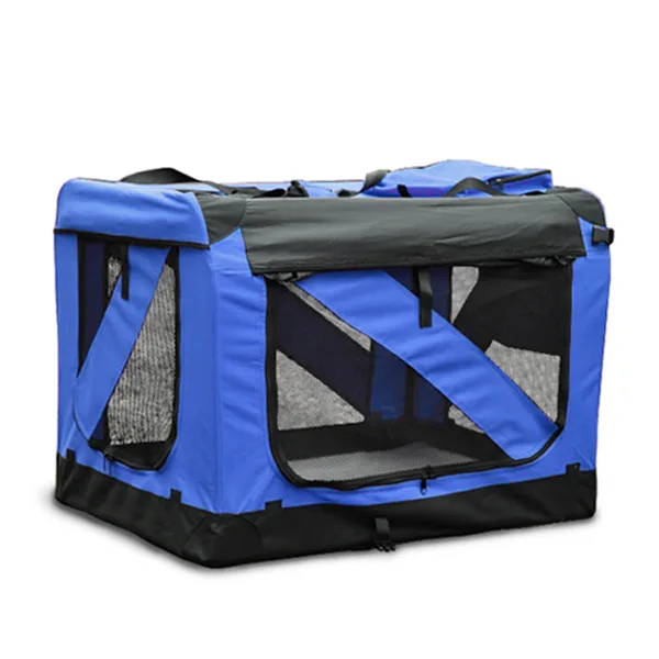 Hundebox faltbar L blau