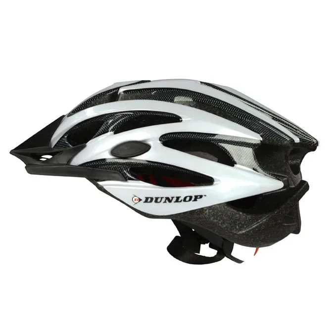MTB Helm DUNLOP 52 - 55 cm weiss