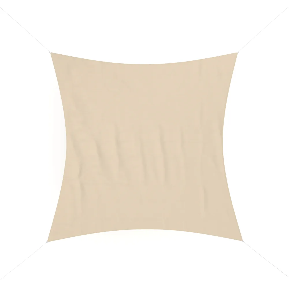 Sonnensegel Quadrat 7.3 x 7.3 m beige