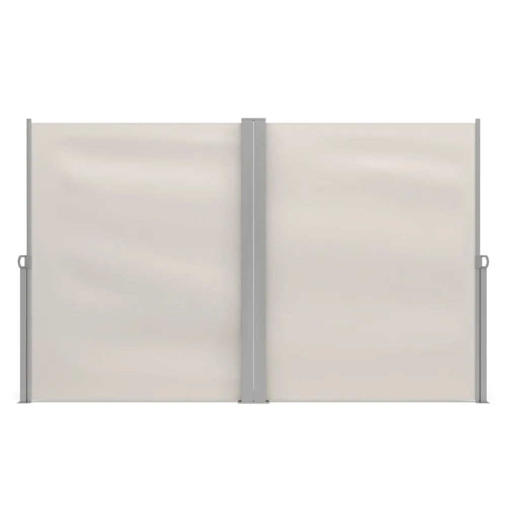 Doppelseitenmarkise VIA 180 x 800 cm beige