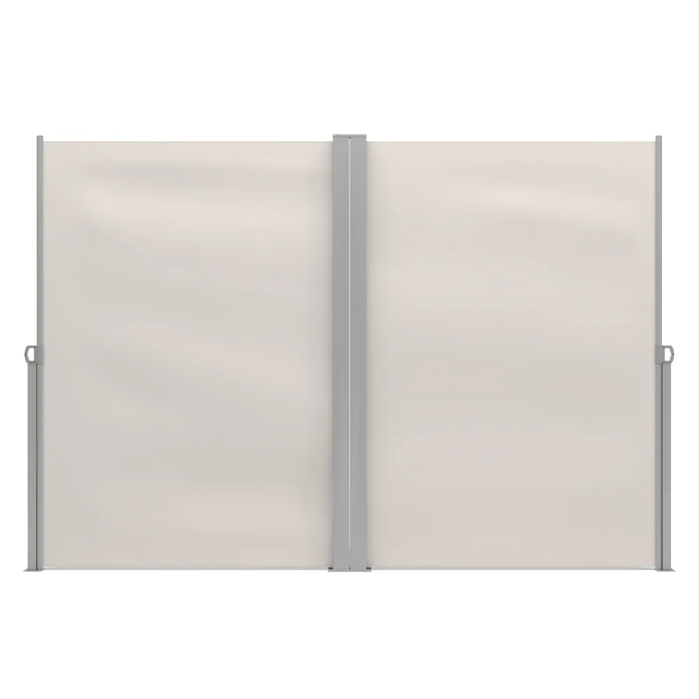 Doppelseitenmarkise VIA 200 x 800 cm beige