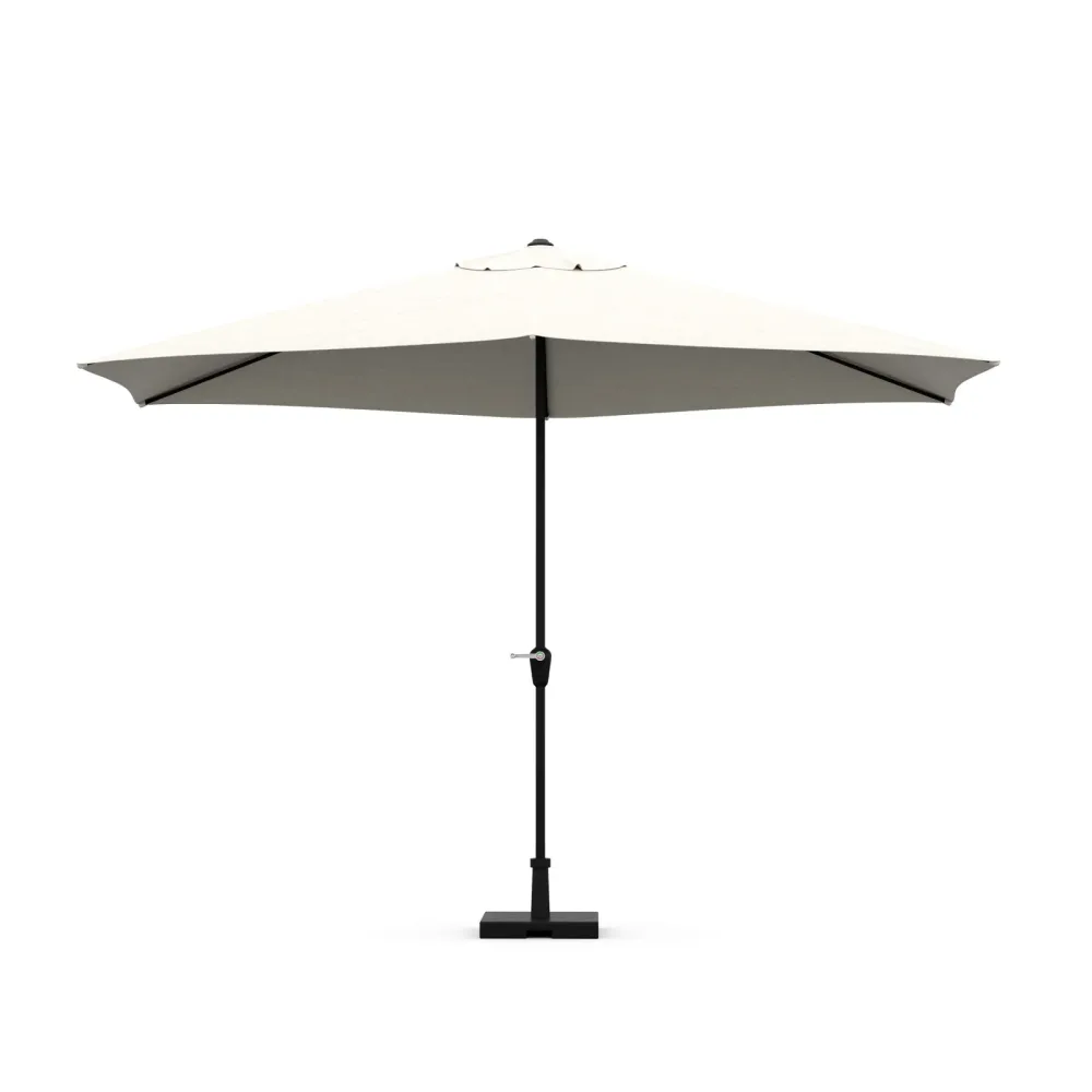 Sonnenschirm NOYA 300 x 200 cm weiss