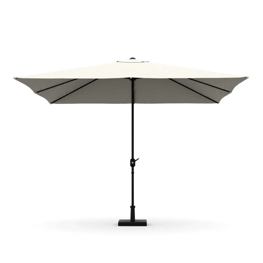 Sonnenschirm NOYA 300 x 300 cm weiss