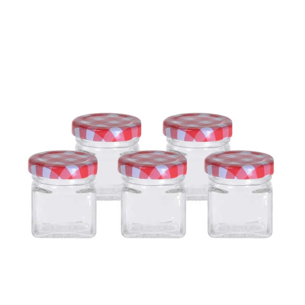 Einmachglas 5er Set 50 ml