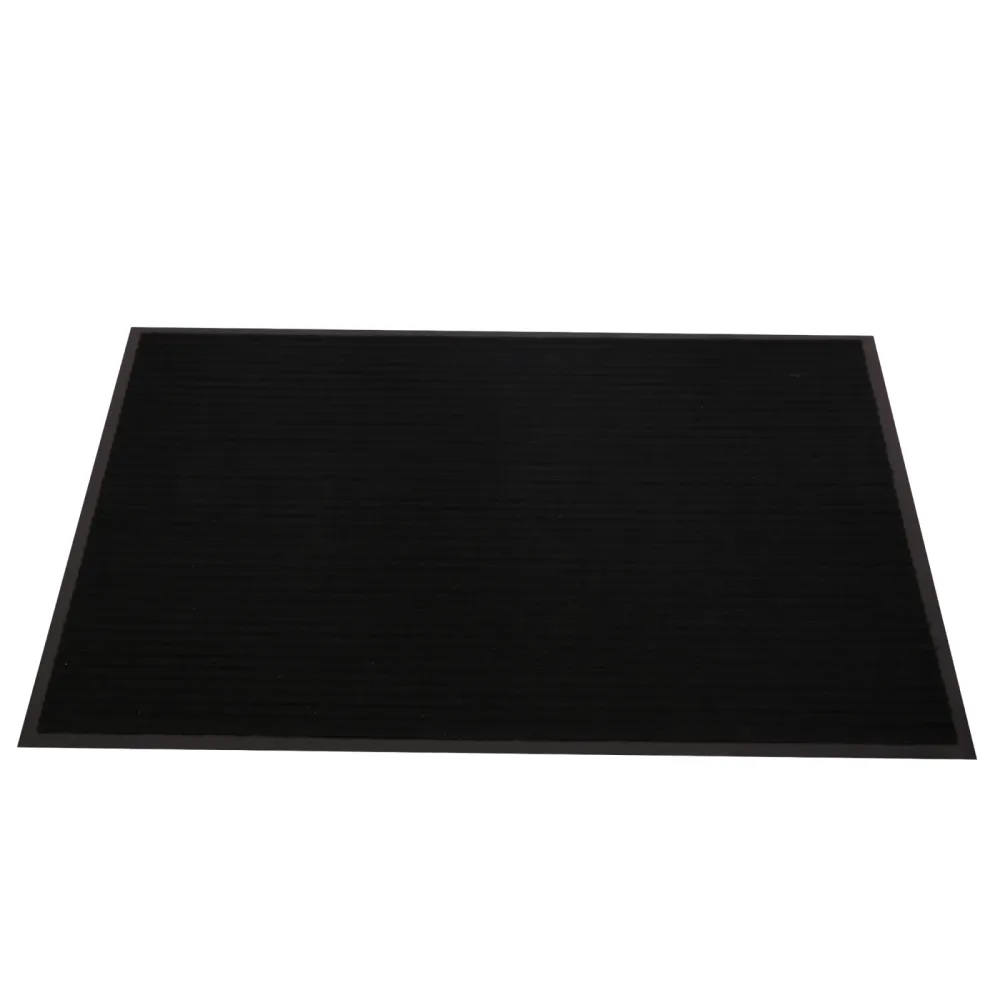 Fussmatte 90 x 60 cm schwarz