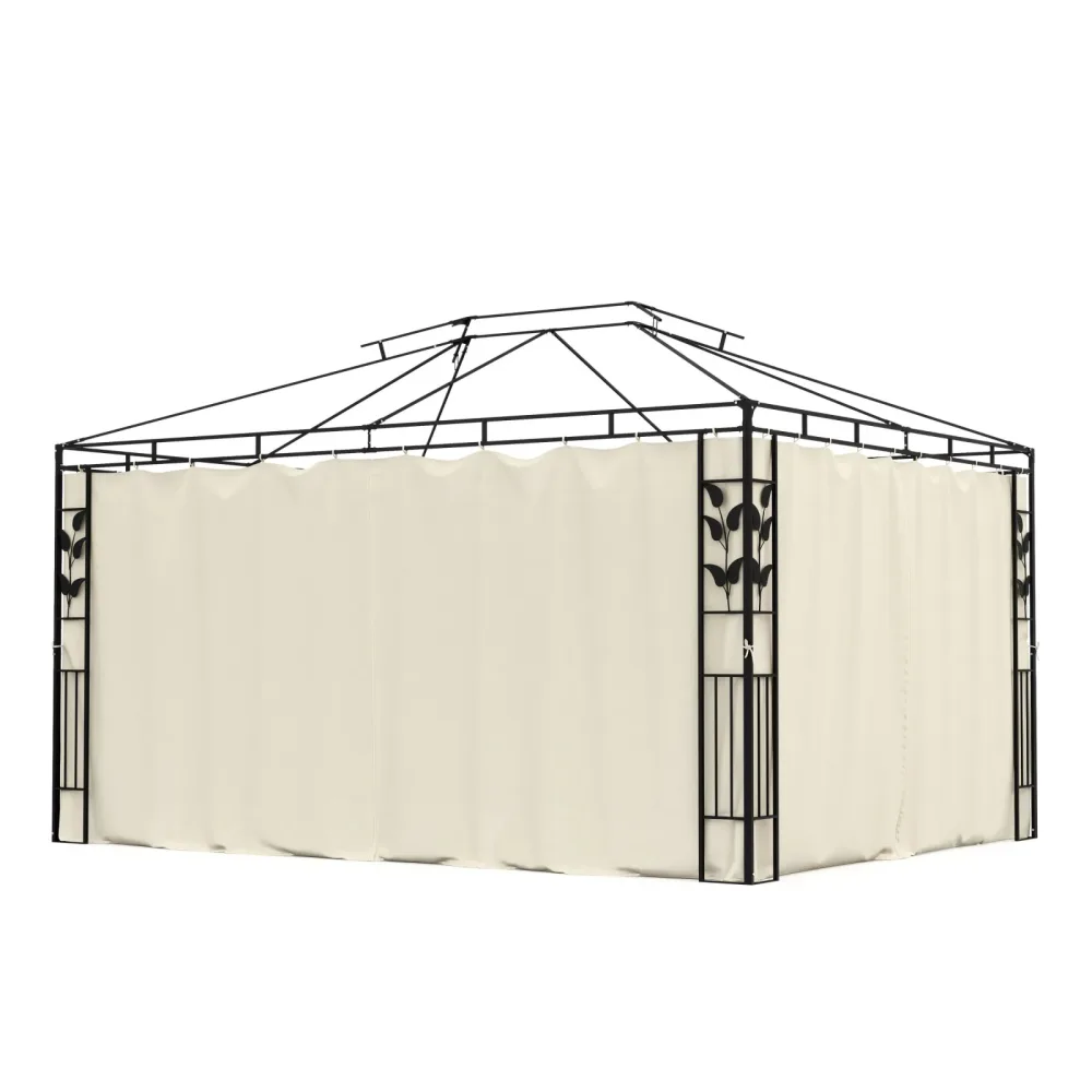 Seitenwände Gartenpavillon ZEN beige