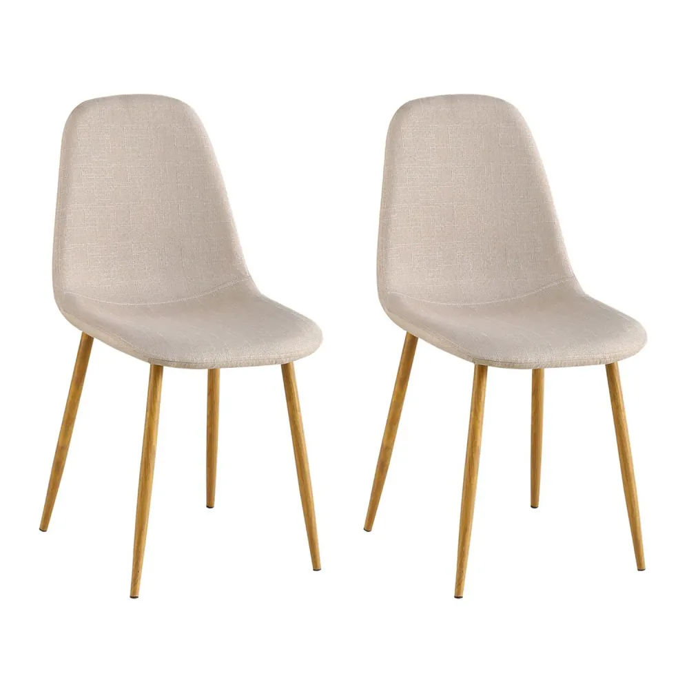 Esszimmerstuhl LEVI 2er Set beige