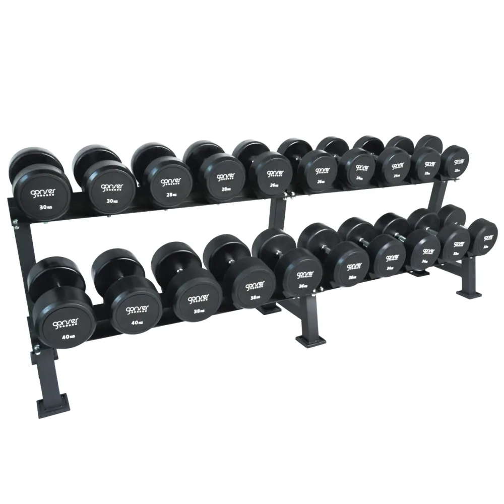 Kurzhanteln TYSON Komplettset 22-40 kg inkl. Ständer