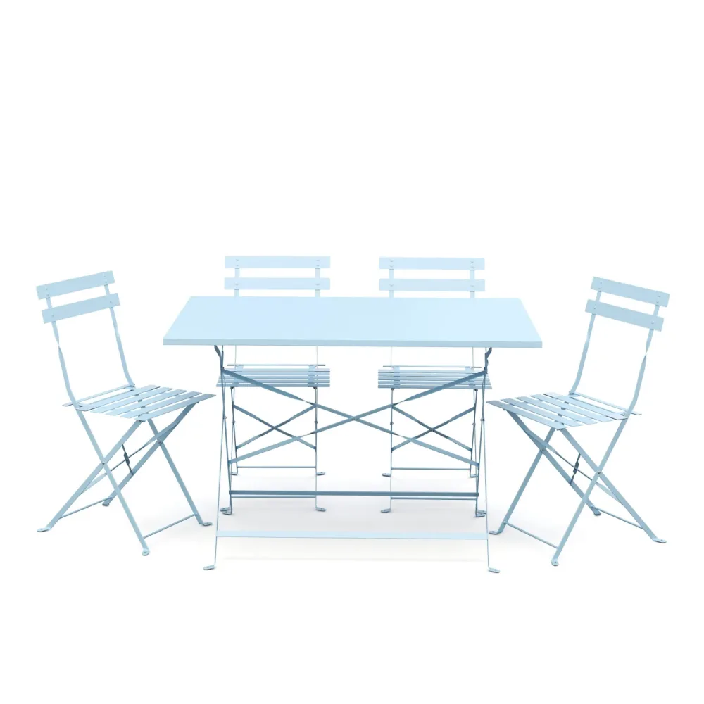 Bistroset 5-teilig blau