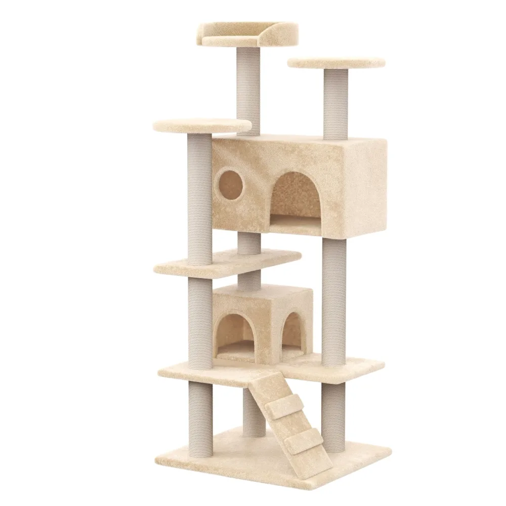 Katzenbaum NELLY 131 cm beige