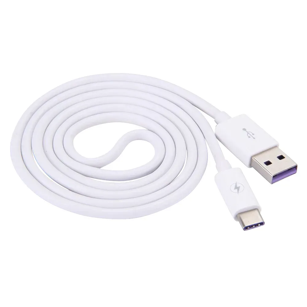 Ladekabel für Smartphones USB Typ C 3 m weiss