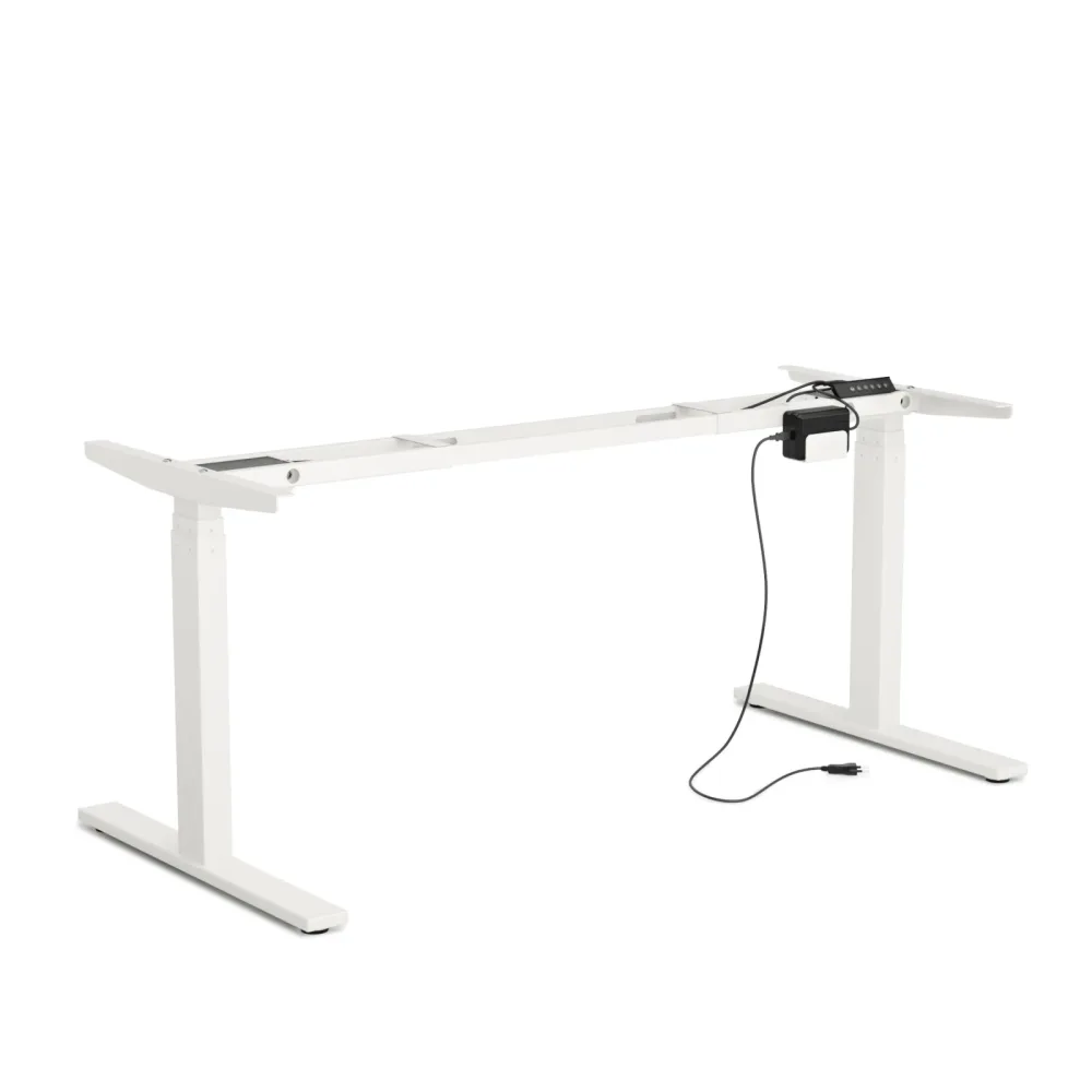 Tischgestell Stehpult elektrisch weiss 160 - 180 cm