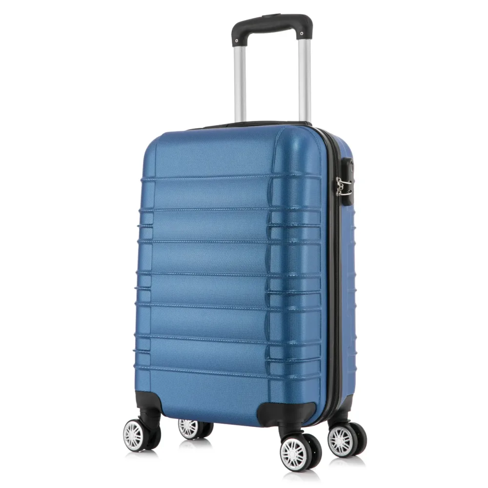 Reisekoffer Hartschalenkoffer AVA Grösse XL blau