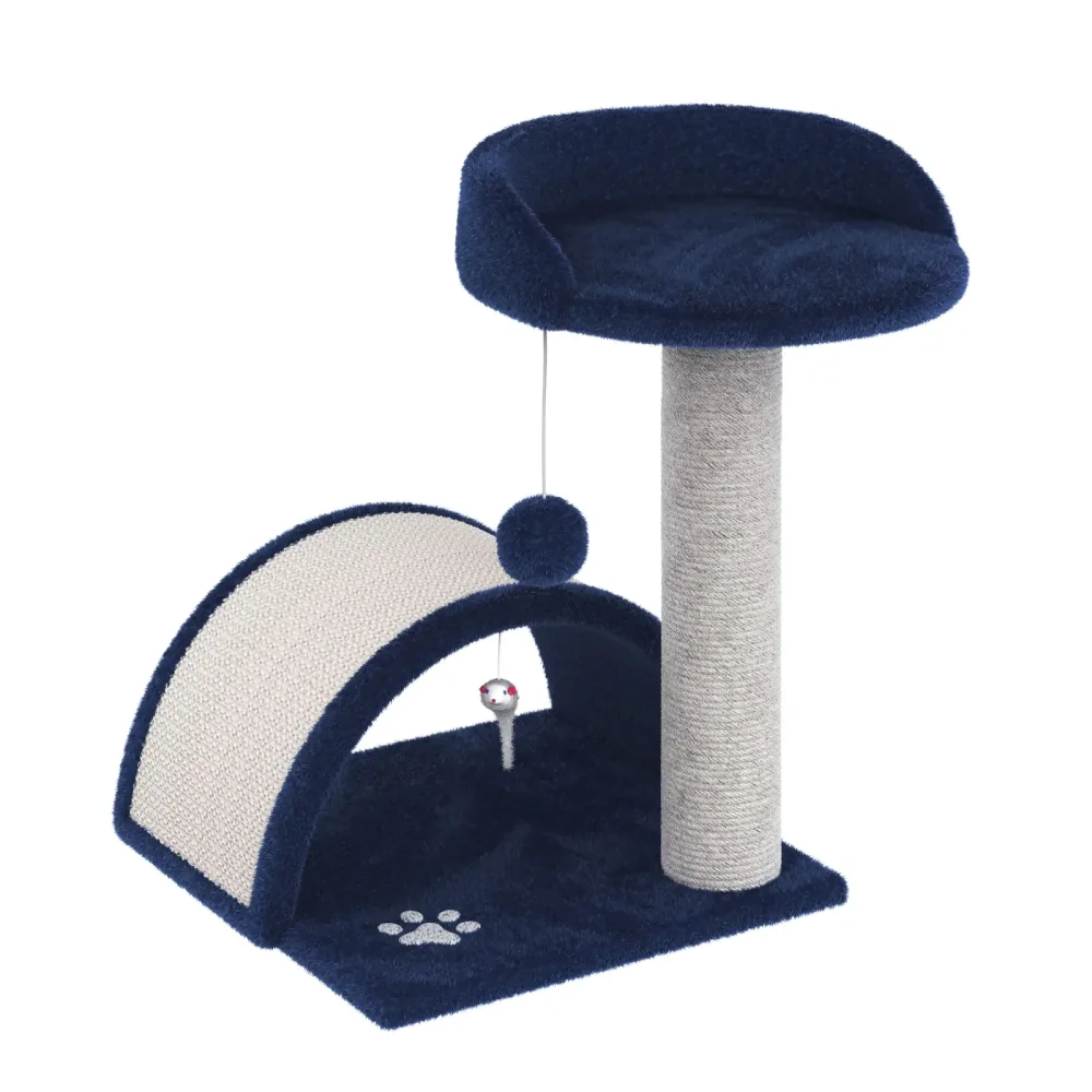 Katzenbaum FINDUS 50 cm dunkelblau