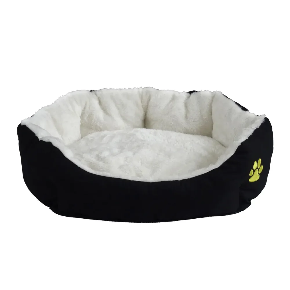 Hundebett Katzenbett PFÖTCHEN S schwarz