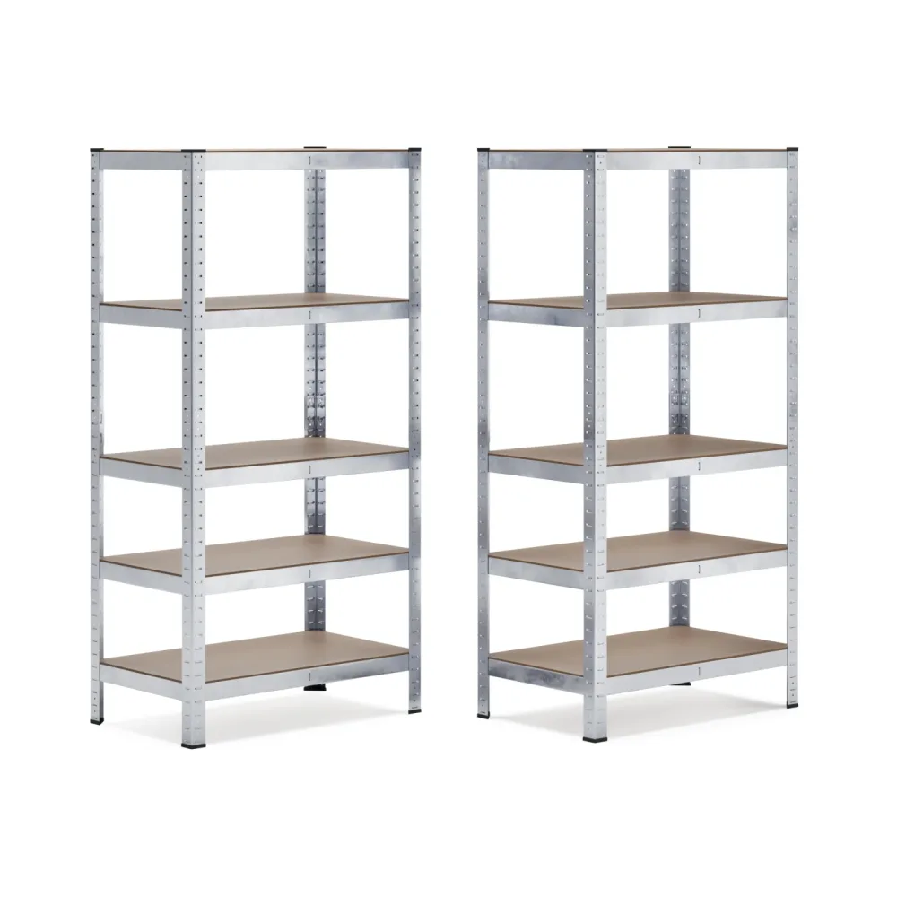 Steckregal 90 x 30 x 180 cm 2er Set
