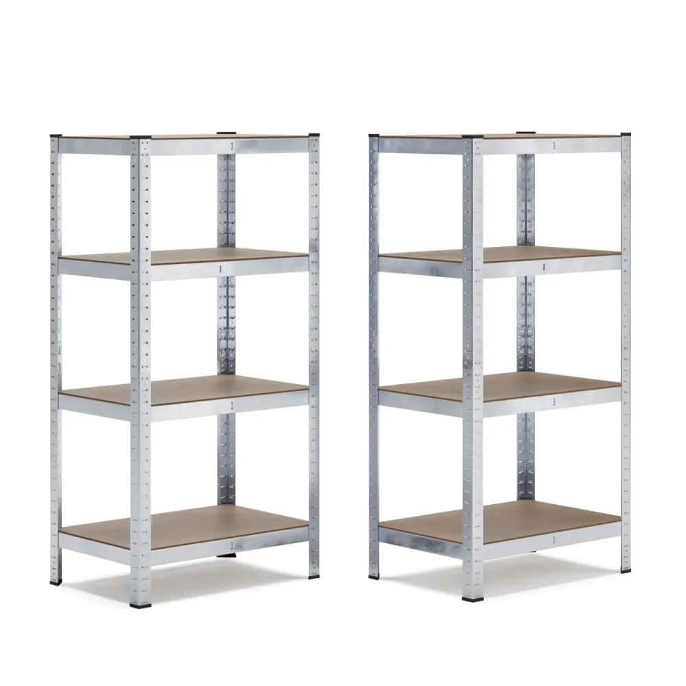 Steckregal 80 x 40 x 162 cm 2er Set