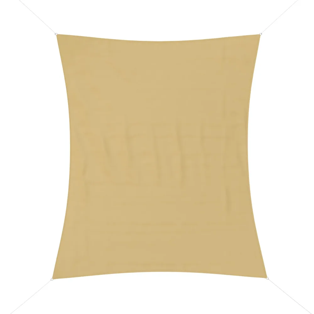 Sonnensegel Polyester 3 x 4 m beige