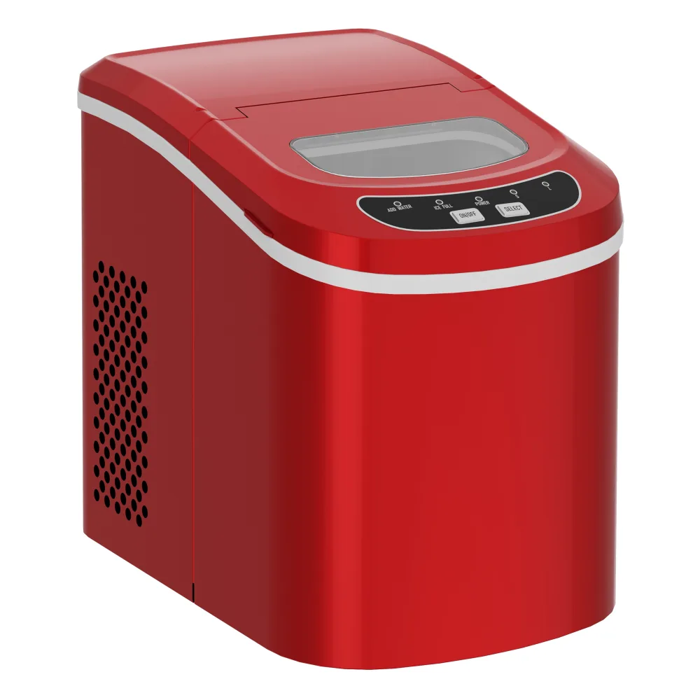 Eiswürfelmaschine rot 2.2L - 12 kg / 24 h