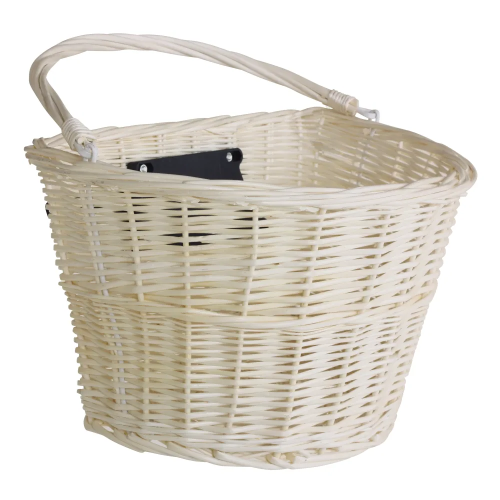 Velokorb vorne 36 x 26 cm weiss