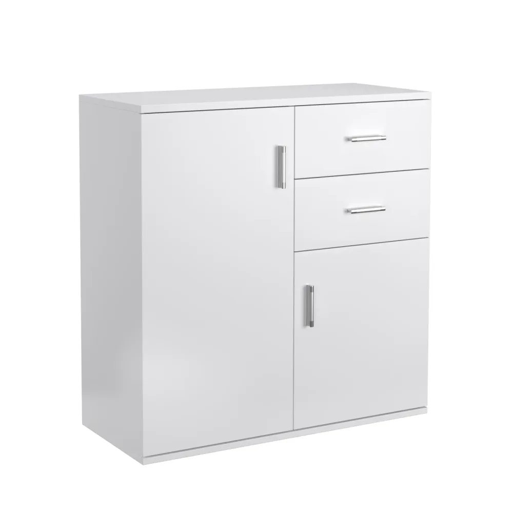 Kommode 80 x 82 cm weiss