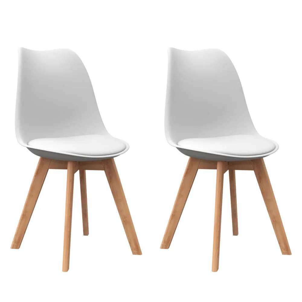 Esszimmerstuhl AMELIA 2er Set weiss