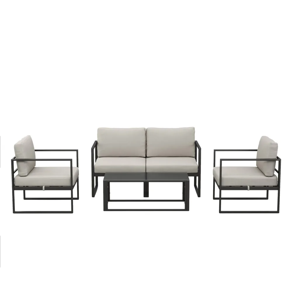 Lounge LEANDROS hellgrau