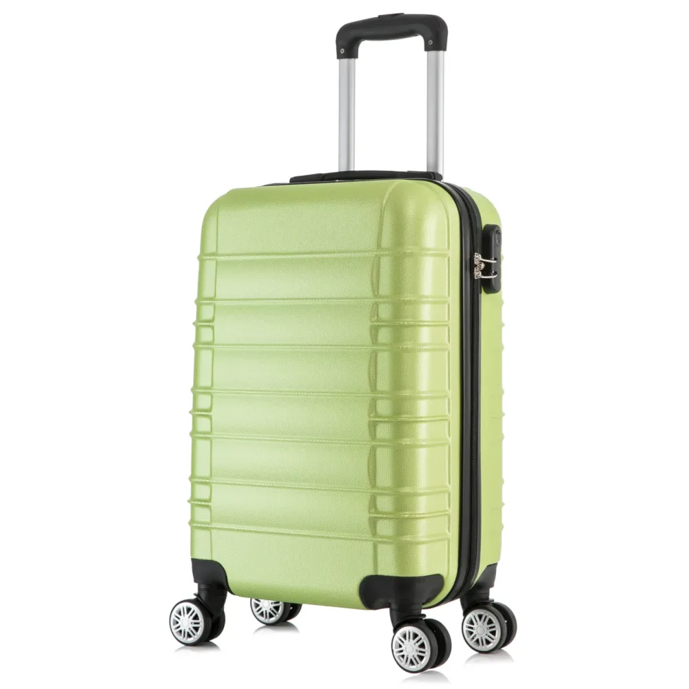 Reisekoffer Hartschalenkoffer AVA Grösse XL grün