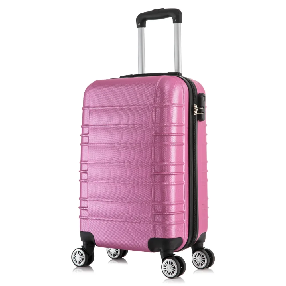 Reisekoffer Hartschalenkoffer AVA Grösse XL pink