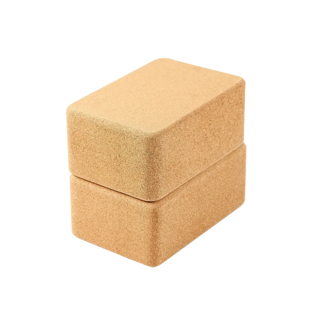 Yoga Block 2er Set Kork
